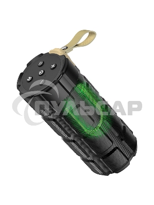 Портативная колонка HOCO HC7 черный LED подсветка