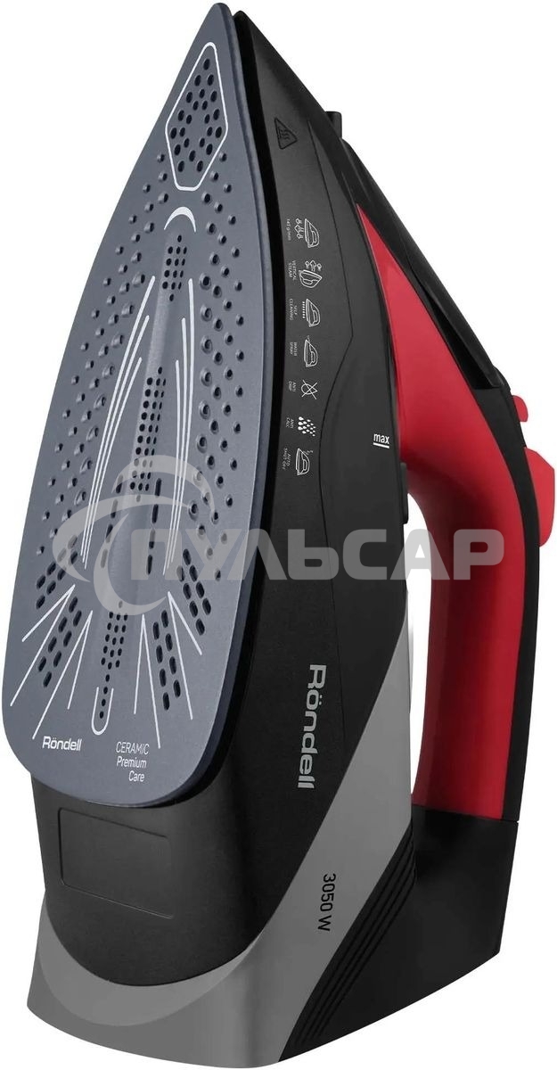 Утюг Rondell RDE-2001, 3050Вт, черный