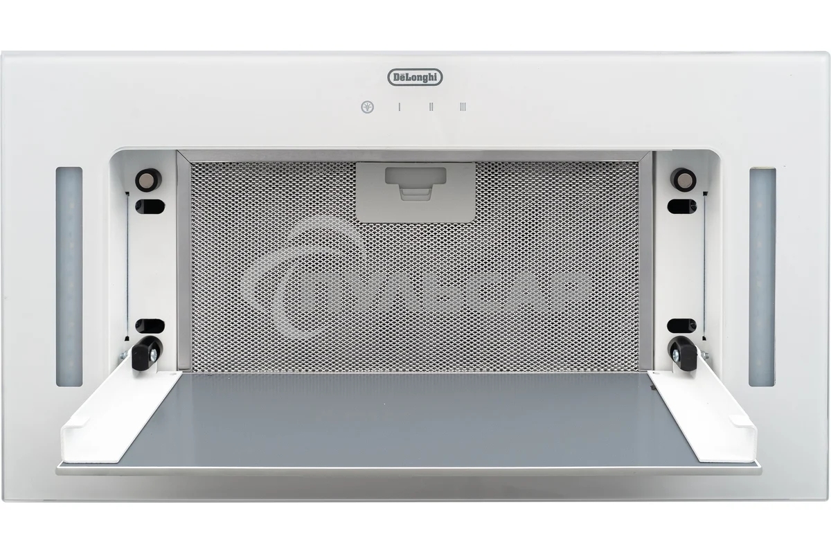 Вытяжка кухонная полностью встраиваемая DeLonghi COSETTA 515 BB белый