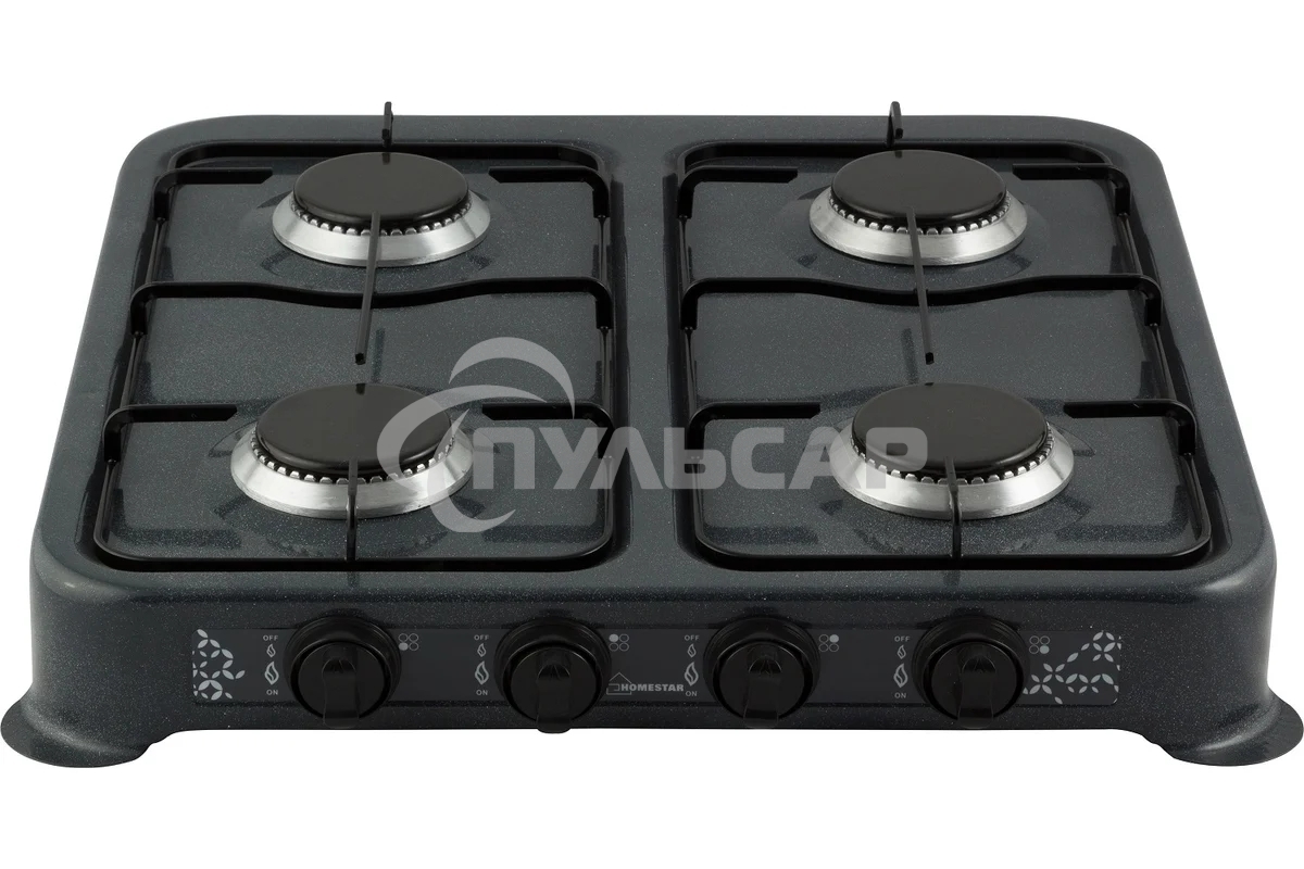 Плитка газовая HOMESTAR HS-1204 4-конфорочная (003701)