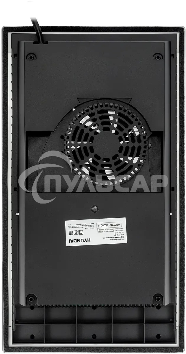 Индукционная варочная панель Hyundai HHI 3772 GR серебристый