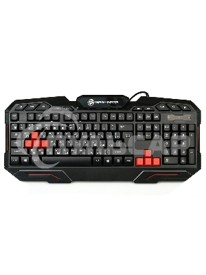 Клавиатура проводная Dialog Gan-Kata KGK-11U черный USB, игровая