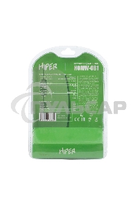 Мышь беспроводная HIPER HOMW-081 серый, 1600 dpi, радиоканал, USB, кнопки - 4