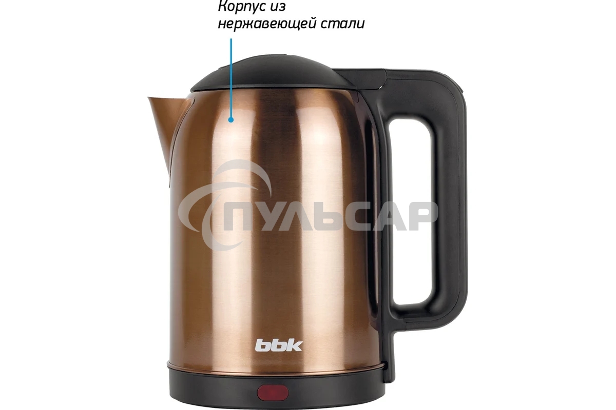 Чайник электрический BBK EK1809S медный/черный