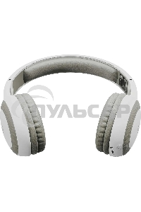Гарнитура накладные Digma BT-15 белый/серый беспроводные bluetooth оголовье