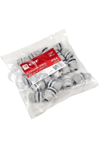 Сальник PG16 IP54 d отв. 21мм/d провод. 10-14мм PROxima EKF plc-pg-16-r