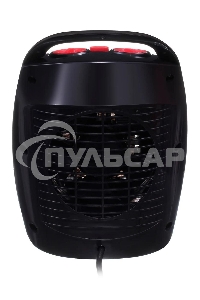 Тепловентилятор Starwind SHV2001, черный/красный, 1600 Вт, 15 м2, термостат