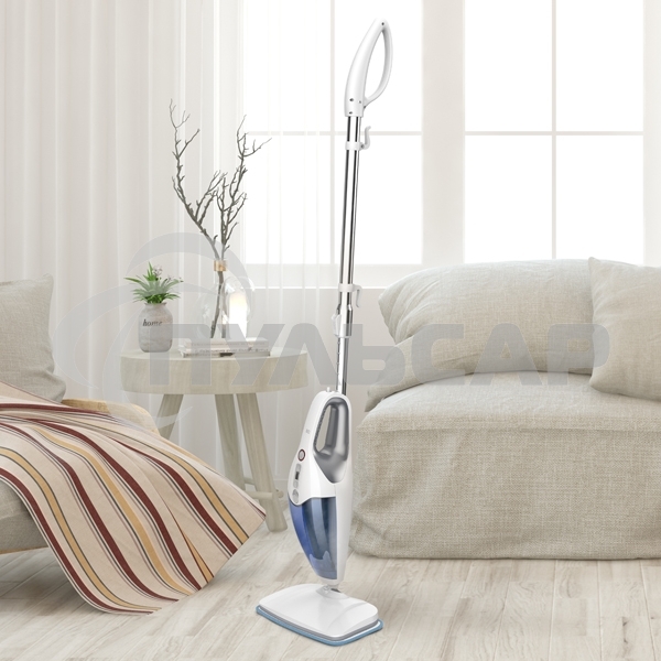 Паровая швабра BQ SM2009 White-blue, 1400 Вт