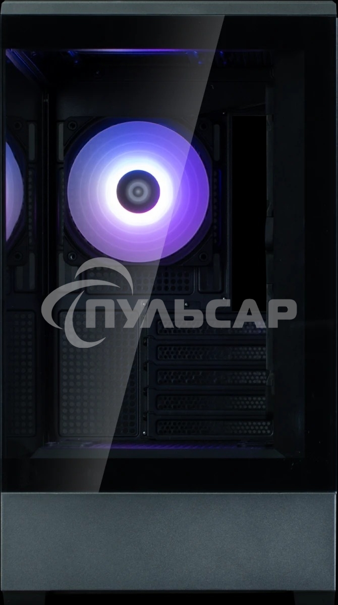 Компьютерный корпус ZALMAN P30 V2, MATX, черный, WINDOW, 2x3.5