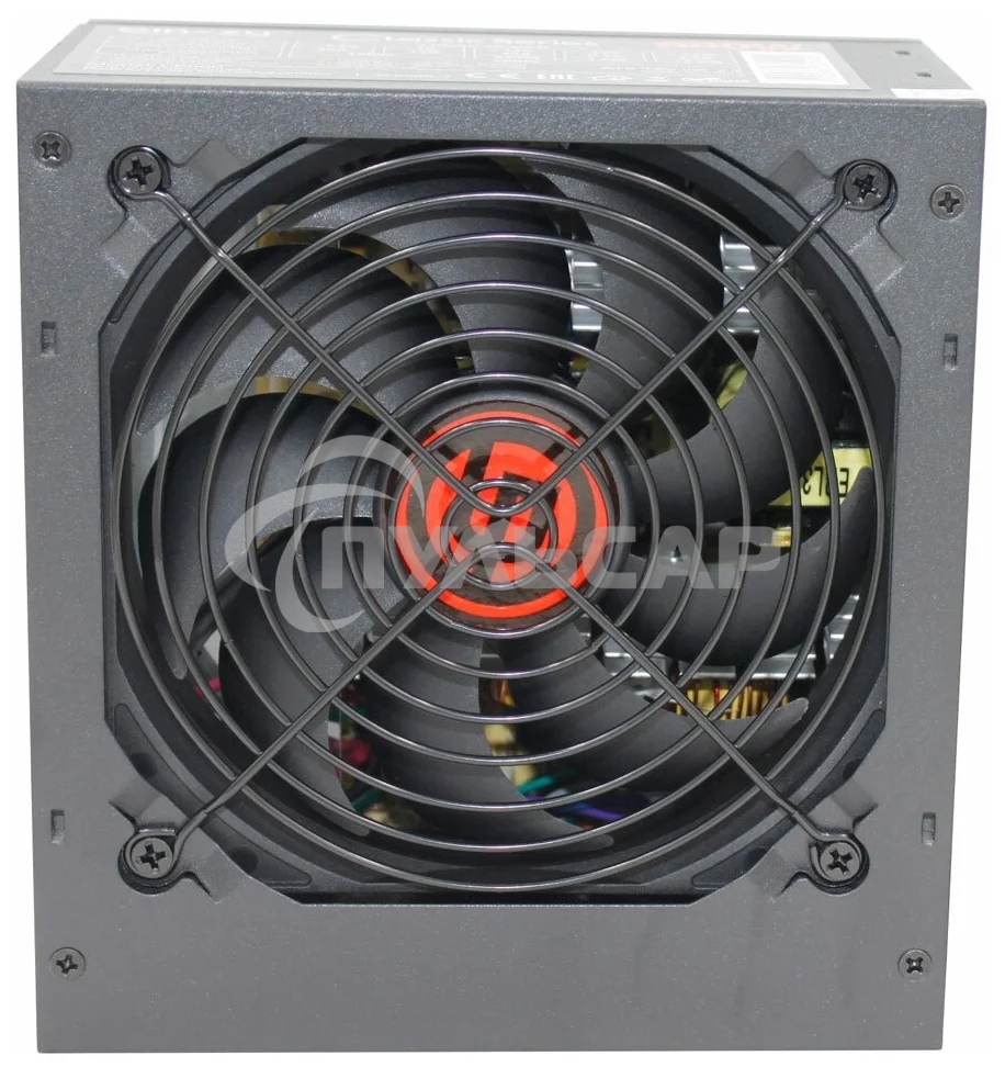 Блок питания Ginzzu CB600, 600Вт, 120мм, черный