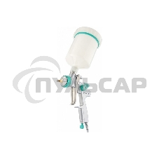 Краскопульт пневматический STELS ag 901 lvmp 57365профессиональный гравитационный