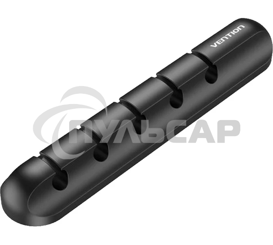 Органайзер для проводов на 5 портов Vention, черный