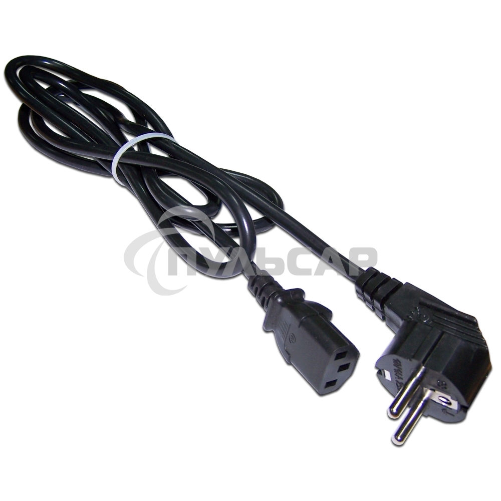 Шнур питания Lanmaster LAN-PP13/SHA-7.0-BK C13-Schuko проводник.:3x0.75мм2 7м 220В 10А черный