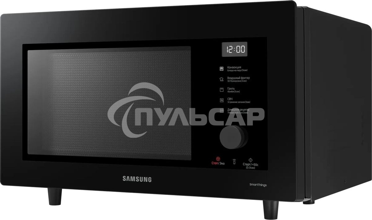 Микроволновая печь Samsung MC32DG7646KKBW черный 32л. 900Вт переключатели - поворотный механизм