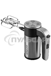 Миксер Endever Sigma-12 c чашей, черный/стальной, 800 Вт, 2 вида насадок, 5 скоростей