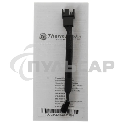 Вентилятор для корпуса Thermaltake TOUGHFAN 12 черный, 120 мм, 2000 об/мин, 22.3 дБ, 4 pin