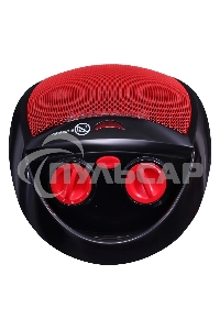 Тепловентилятор Starwind SHV2001, черный/красный, 1600 Вт, 15 м2, термостат