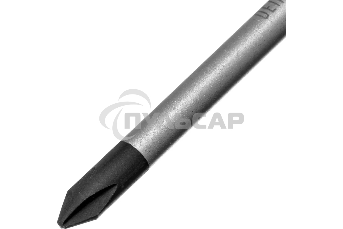 Отвертка Denzel PH1х100 мм, S2, 3к рукоятка