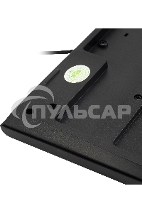 Комплект клавиатура + мышь Oklick 630M клав:черный мышь:черный USB