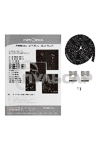 Индукционная варочная панель Krona ERDE 30 BL 2BFTS черный