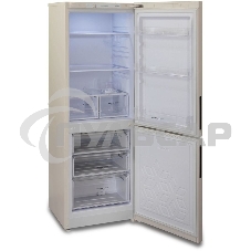 Холодильник Бирюса Б-G6027 бежевый двухкамерный 245/100л морозилка снизу