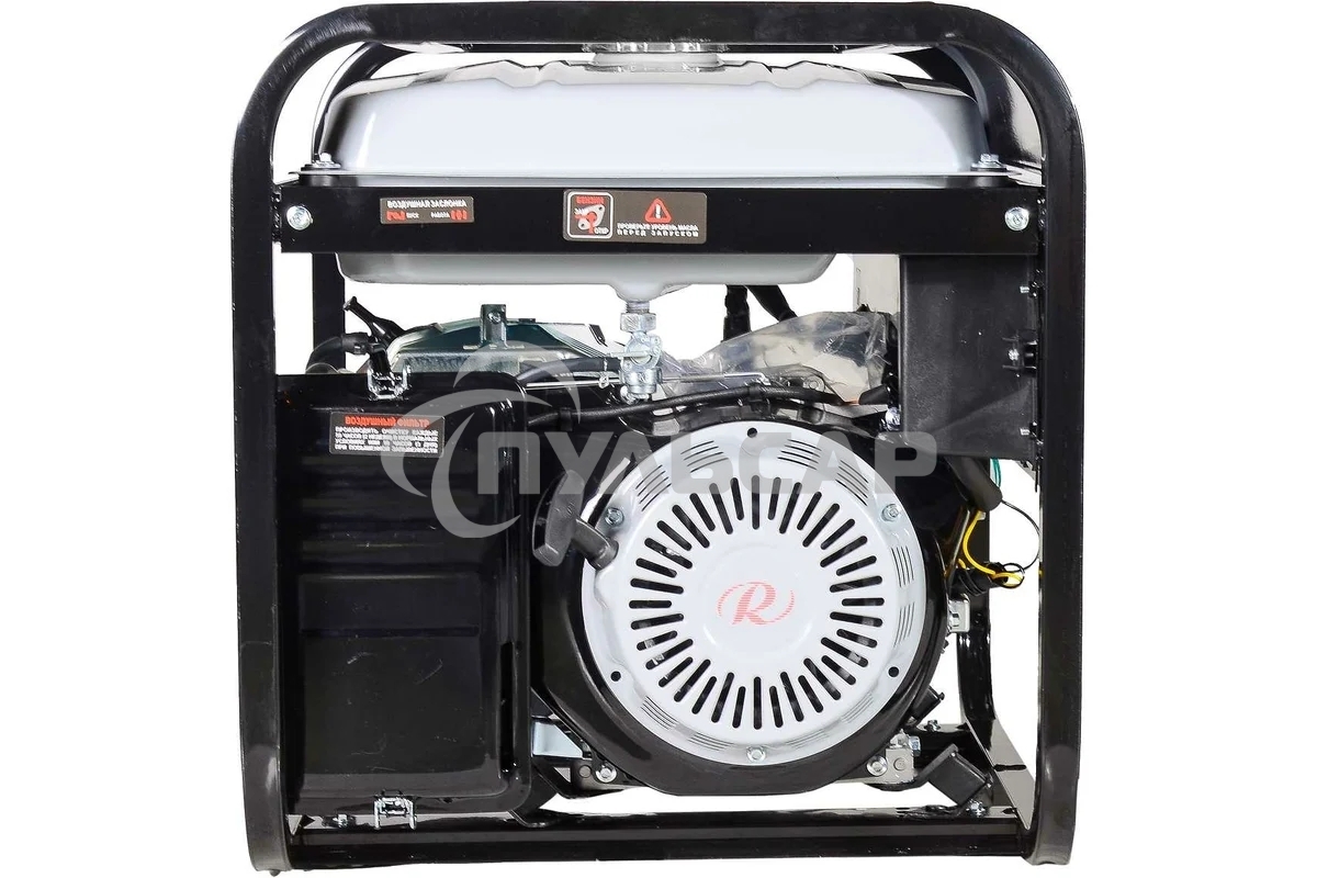 Электрогенератор бензиновый Ресанта БГ 6500 Р, 5.5 кВт, 66 дБ, 72.8 кг