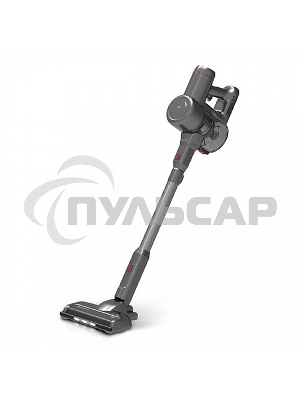 Беспроводной пылесос BQ VCA0202H серый, питание от аккумулятора, 50 Вт, уборка сухая, пылесборник 0.6 л, работа от АКБ max 30 мин.