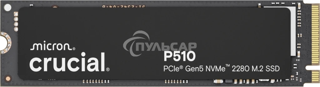 Накопитель SSD Crucial P510 2Tb PCIe Gen5 NVMe M.2 SSD CT2000P510SSD8