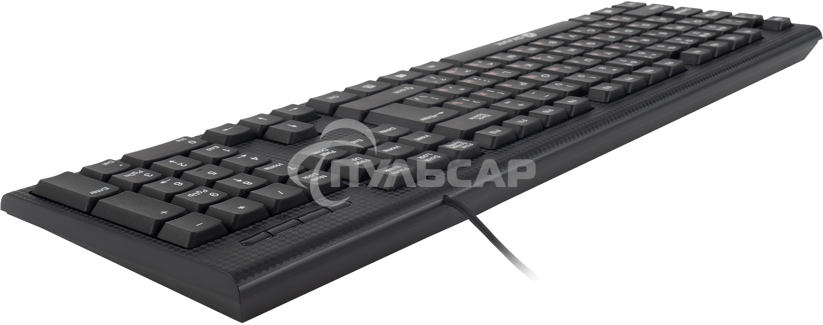 Комплект клавиатура + мышь Oklick 630M клав:черный мышь:черный USB