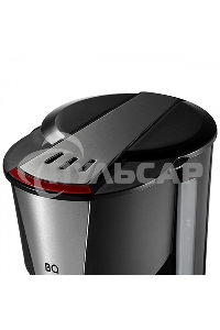 Кофеварка капельная BQ CM1008 черный/красный, исп. кофе - молотый, 1.25 л, 1000 Вт.
