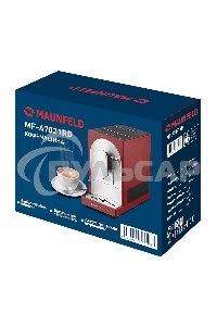 Кофемашина автоматическая Maunfeld MF-A7021RD красный, исп. кофе - зерна, 1.1 л, 1470 Вт, 19 бар