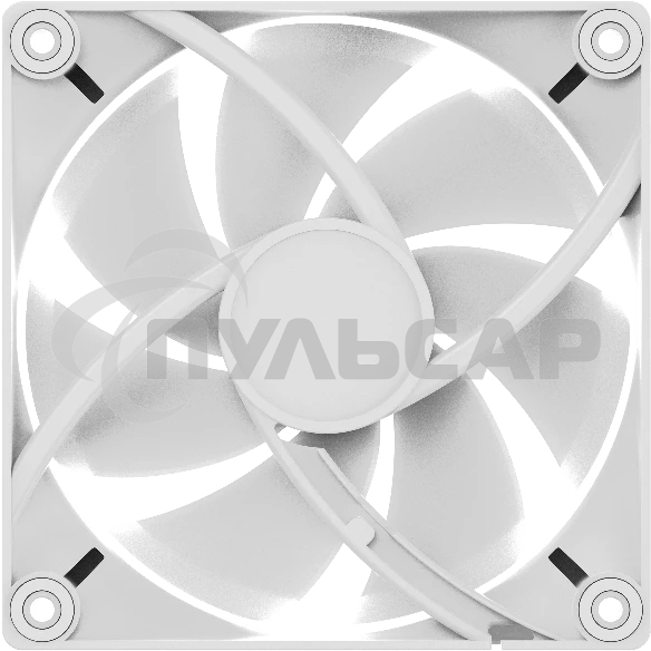 Вентилятор для корпуса Ocypus Delta F12 BK ARGB белый 120мм 2000rpm 4-pin