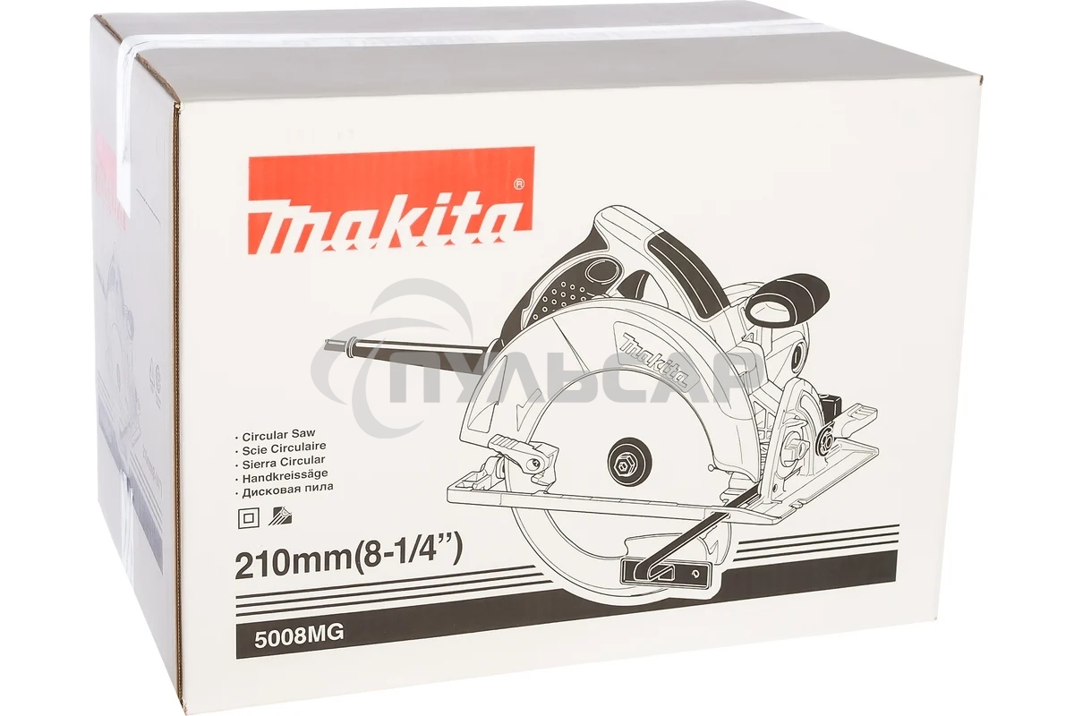 Циркулярная пила (дисковая) Makita 5008 MG 1800Вт(ручная)