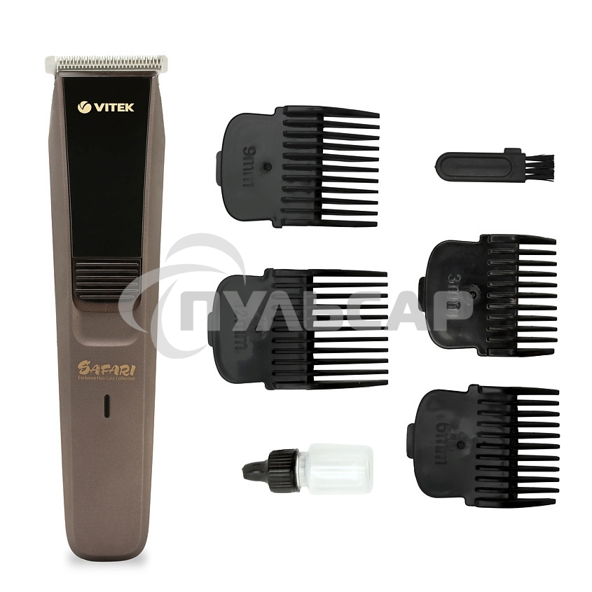 Набор для стрижки Vitek Safari VT-1350 (MC) коричневый/черный