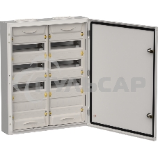 Корпус металлический IEK TITAN 5 ЩРн-96 (2х48) 710х570х140 IP54 серый
