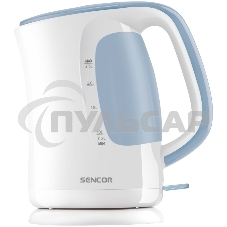 Чайник электрический Sencor SWK 2510WH пластик, 2,5 л, 2200 Вт, белый