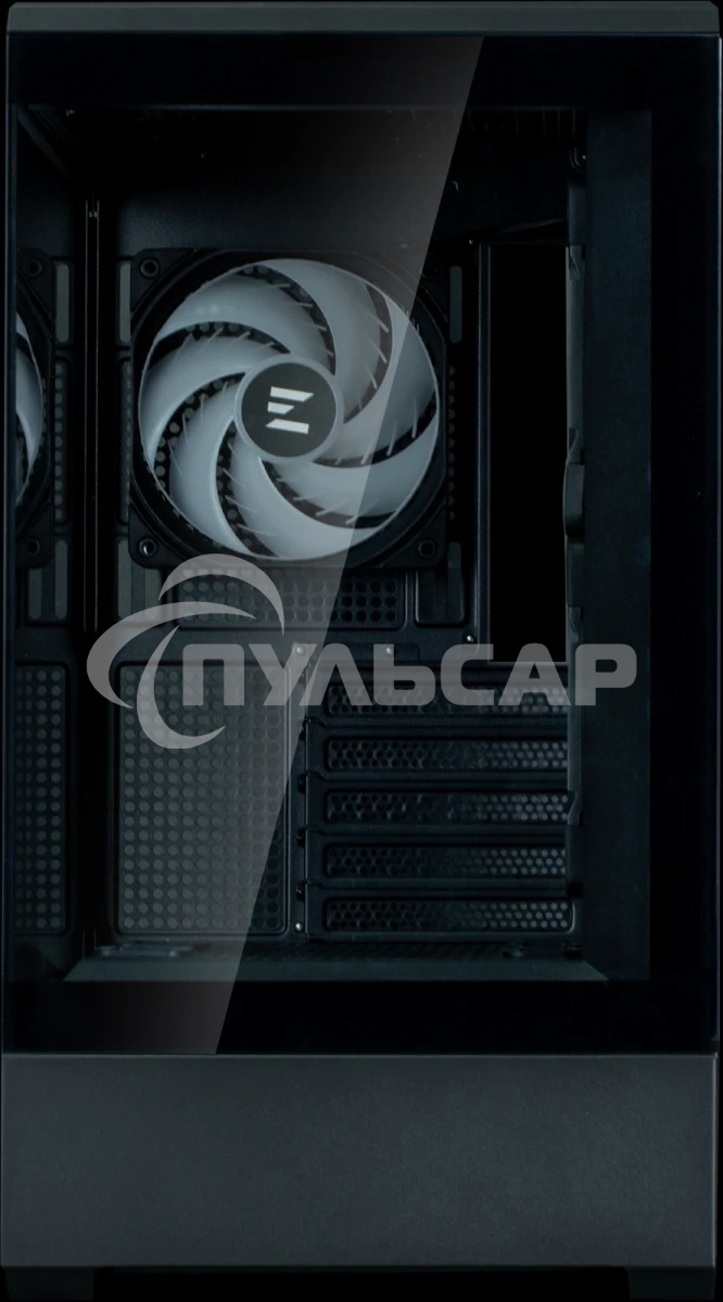 Компьютерный корпус ZALMAN P30 V2, MATX, черный, WINDOW, 2x3.5