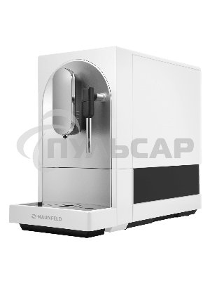 Кофемашина автоматическая Maunfeld MF-A7021WH белый, исп. кофе - зерна, 1.1 л, 1470 Вт, 19 бар