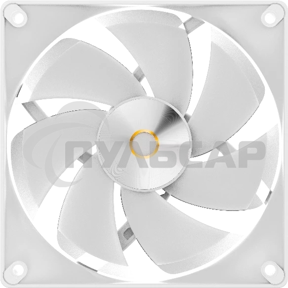 Вентилятор для корпуса Ocypus Delta F12 BK ARGB белый 120мм 2000rpm 4-pin