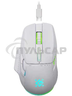 Мышь беспроводная Defender Stix GM-009 белый, 3200 dpi, радиоканал, USB, кнопки - 7