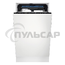 Встраиваемая посудомоечная машина Electrolux EEM63310L, черный, 44.6 см, 10 компл., 44 дБ, класс A