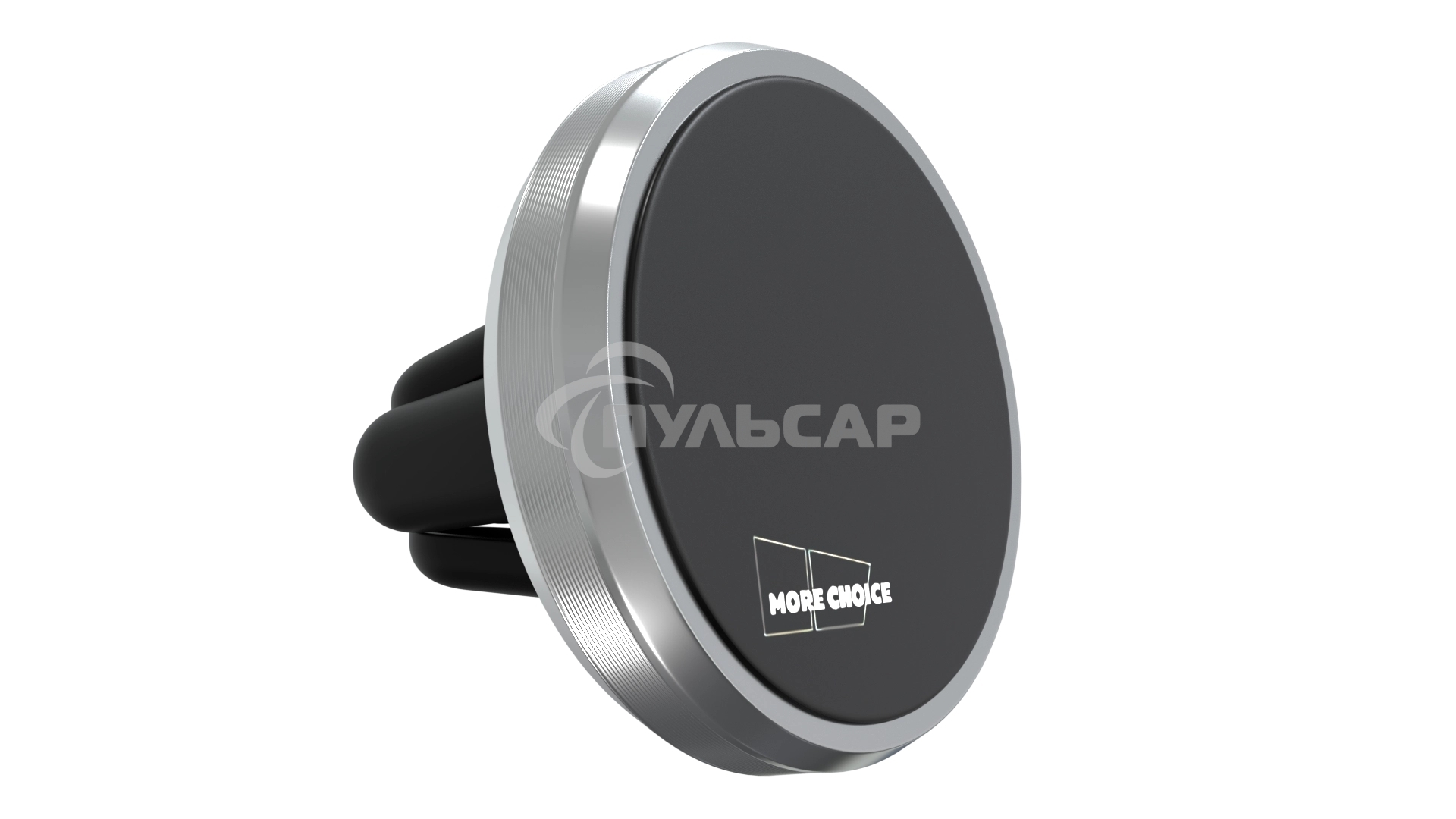 Автомобильный держатель MORE CHOICE C01 серебристый