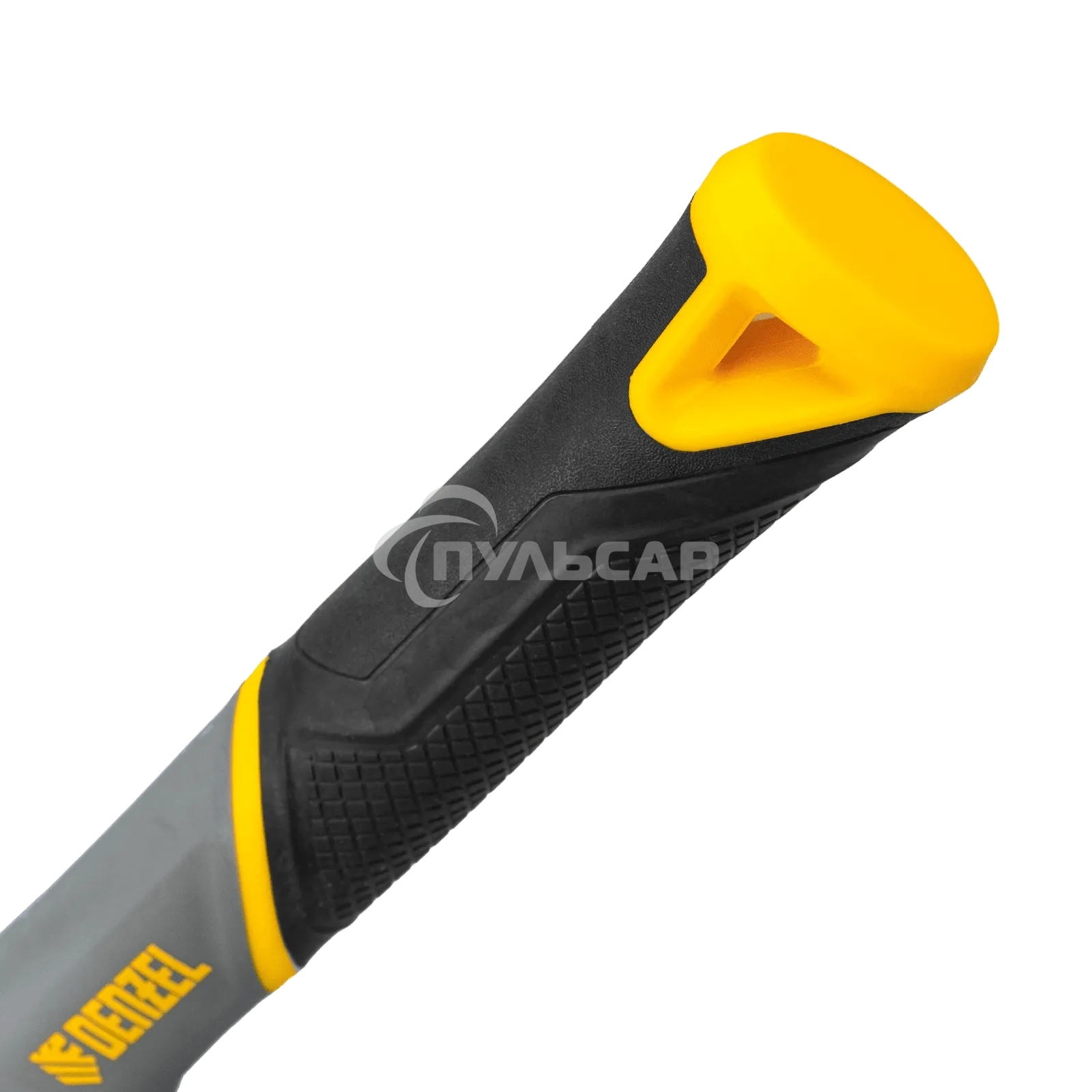 Кувалда с клиновидным бойком Denzel 1,35 кг, фибергласовая рукоятка c TPR