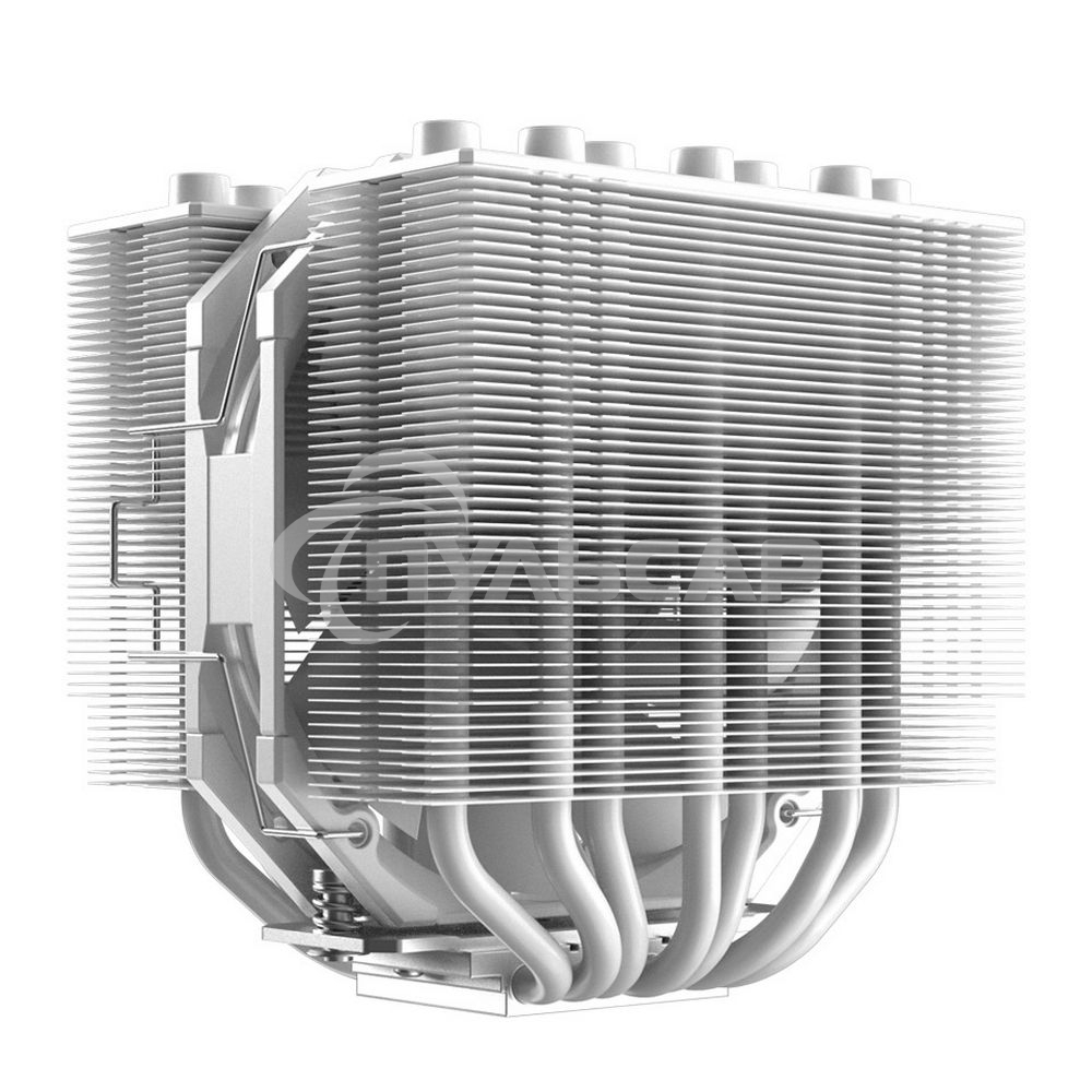 Кулер для процессора ID-COOLING SE-207 XT SLIM белый 120мм алюминий/медь 1800rpm 35.2db 4-pin 220W 135мм