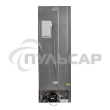 Холодильник Maunfeld MFF185NFSB10 черная нержавеющая сталь двухкамерный инвертор 240/100л морозилка снизу, No Frost