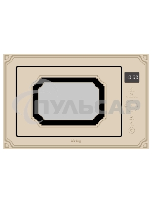 Микроволновая печь встраиваемая Korting KMI 825 RGB бежевый, 25 л, 900 Вт, переключатели - сенсор