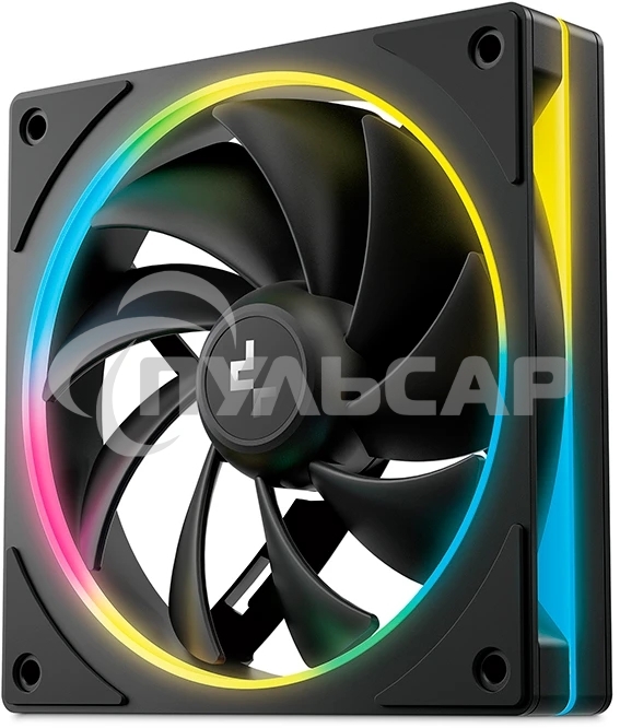 Вентилятор для корпуса Deepcool FL12 SE ARGB 120х120x25 черный 4-pin 28.67дБ (упак.:1шт) (R-FL12SE-BKAPN1-G) Ret