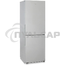 Холодильник Бирюса Б-M6033 металлик двухкамерный 210/100л морозилка снизу