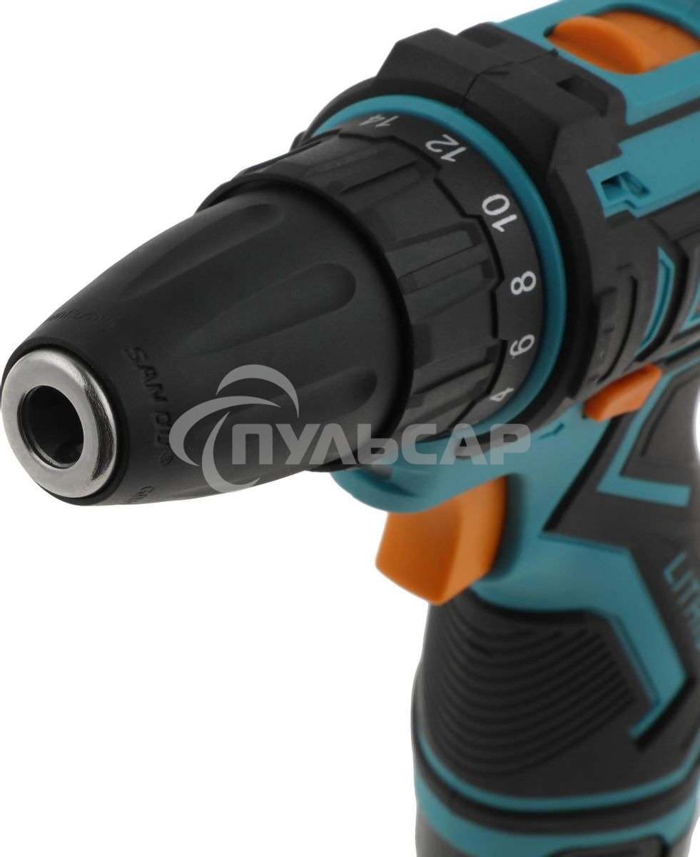 Дрель-шуруповерт Bort BAB-12x2Li-FD, Аккумуляторная, 12В, 2 АКБ