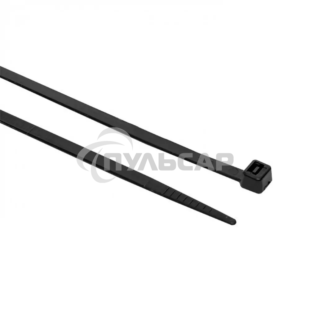 Хомут P6.6 7.6х350 FlexLock стандартный черный (уп.100шт) PROxima EKF plc-fl-ctsb-7.6x350